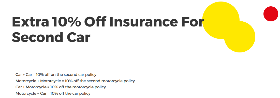 Travel Insurance Direct Asia - 10% OFF On Your Policy for Your 2nd Car or Motorcycle Using DirectAsia Promo Code