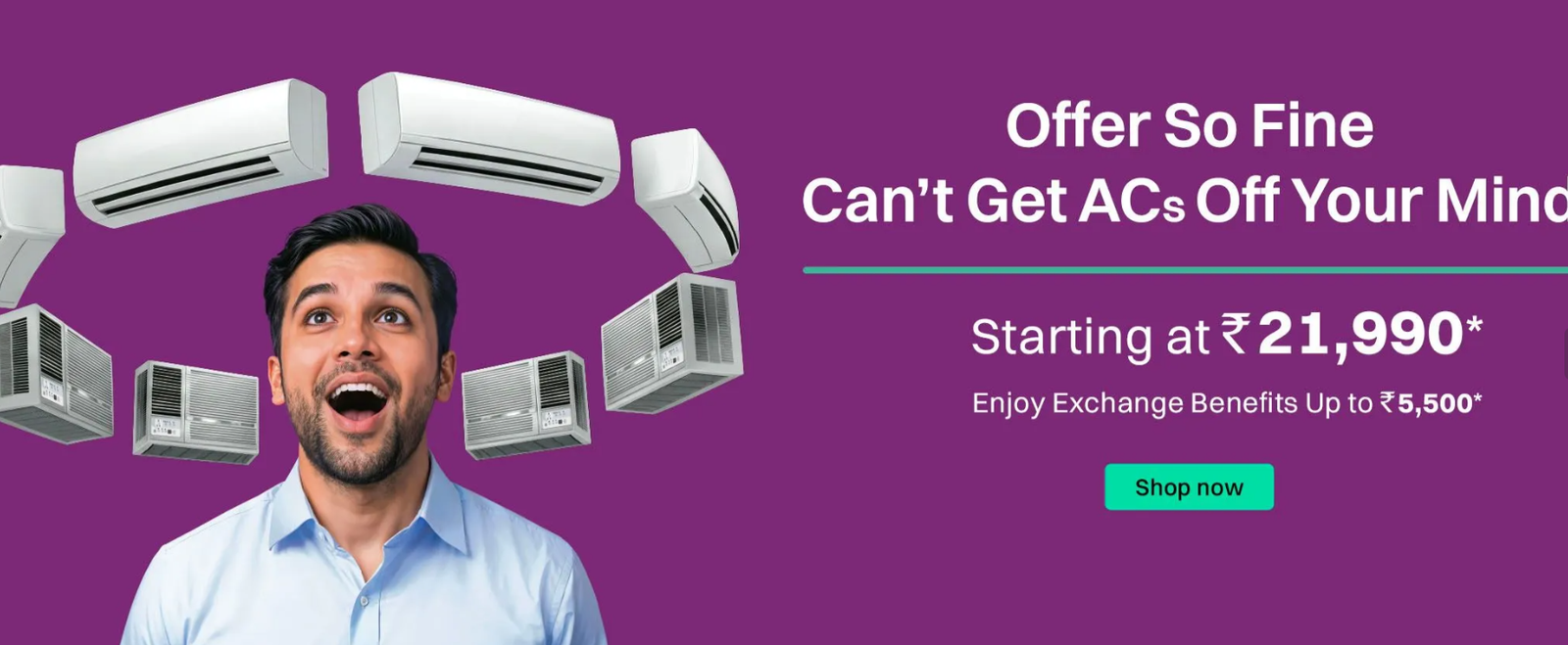This Summer Complete Your Dream With Lowest Price On ACs