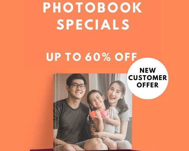 PhotoBook UK Promo Code "newphotobook" - Get 60% OFF