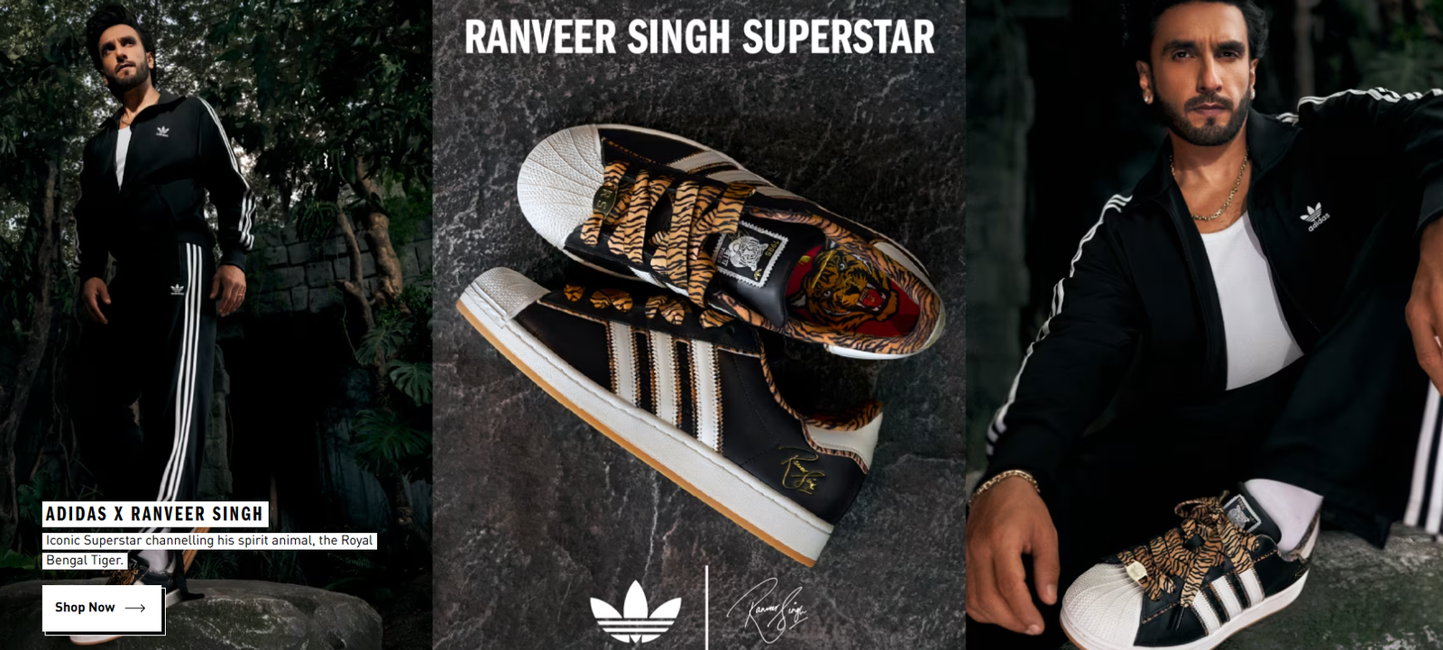Adidas x Ranveer Singh - Up To 70% OFF