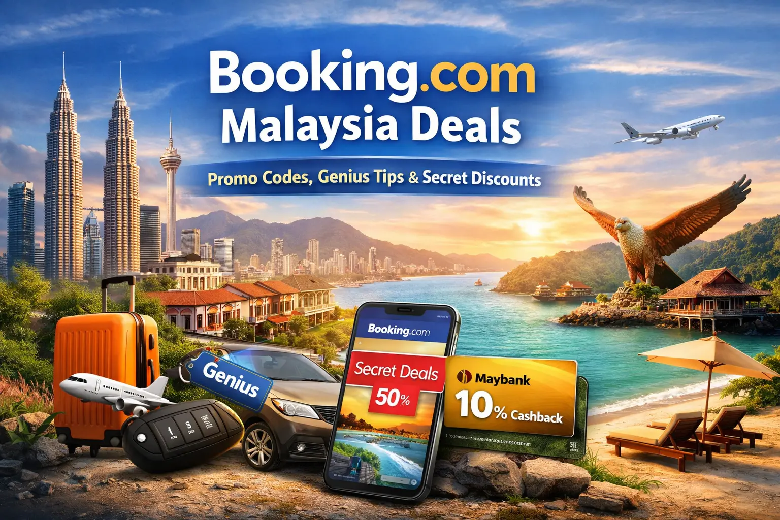 Booking.com Promo Code Malaysia: Genius Discount, Maybank Cashback, Secret Deals and Every Current Deal Explained