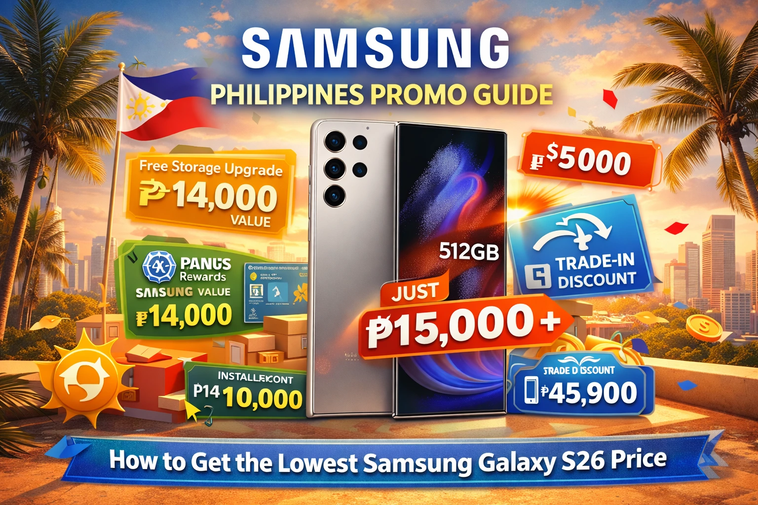 Samsung Philippines: Galaxy S26 Price, Trade-In Deals, Bank Promos and Every Way to Buy Samsung for Less