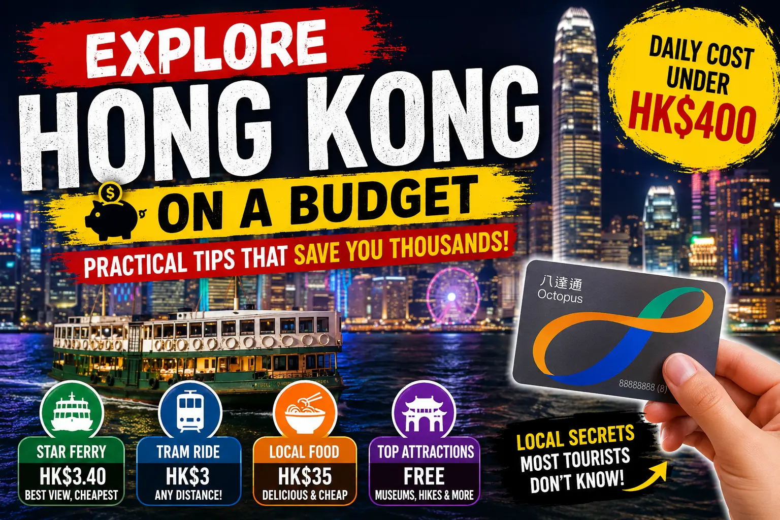 Best Ways to Save Money in Hong Kong: 47 Real Tips on Transport, Food, Shopping and Free Things Nobody Tells You About