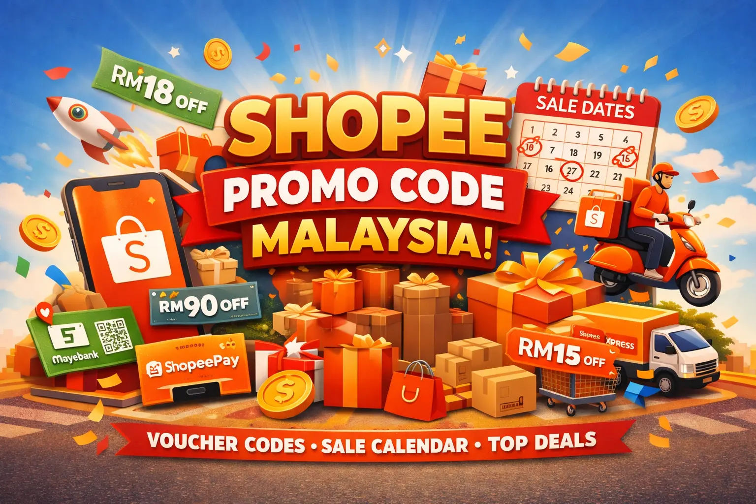 Shopee Malaysia Promo Code: Every Voucher, Bank Deal, Sale Date and Saving Trick in One Guide