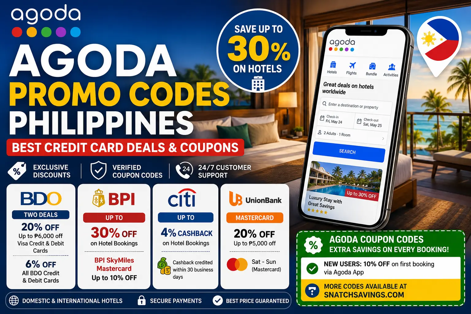 Agoda Promo Code Philippines — Credit Card Deals and Coupons That Actually Work