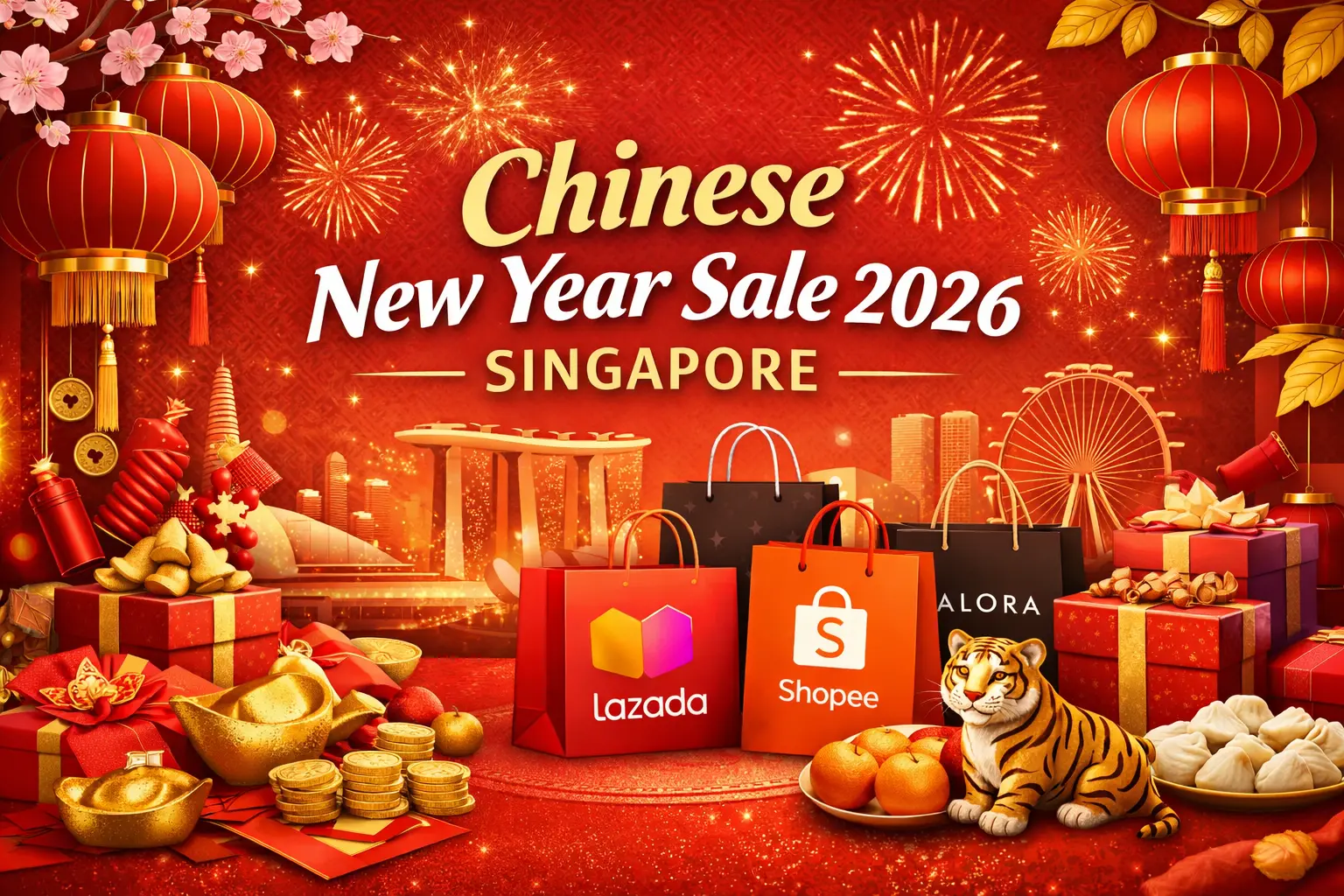 Chinese New Year Sale 2026 in Singapore on Lazada, Shopee, AliExpress & More