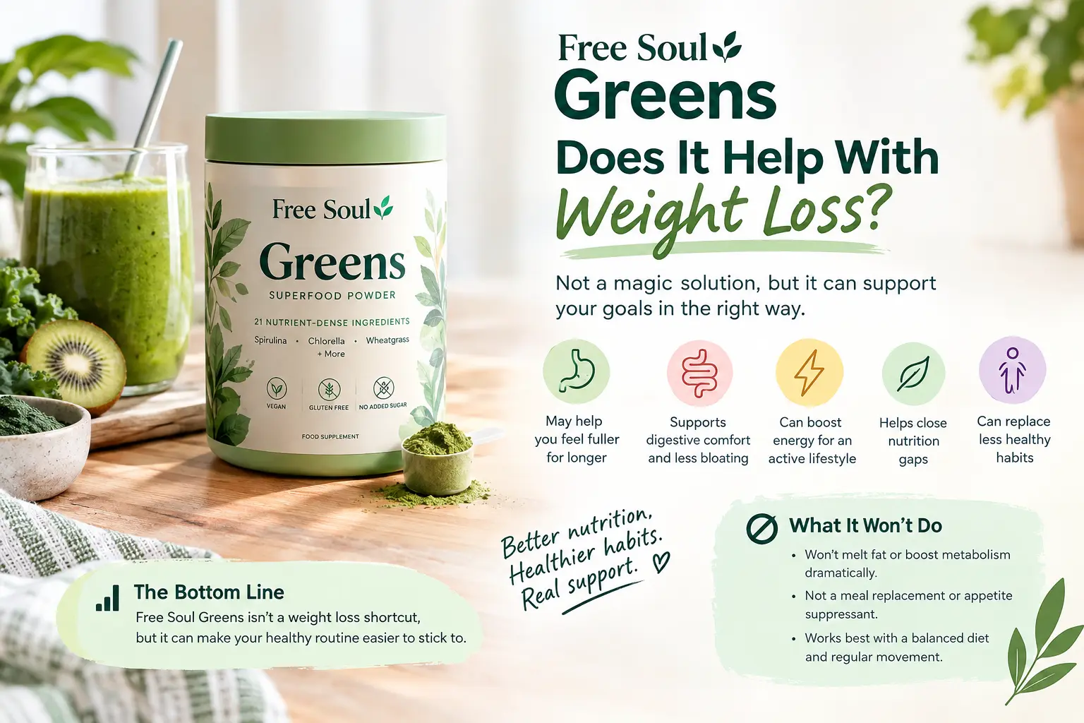 Does Free Soul Greens Help With Weight Loss? What You Need to Know