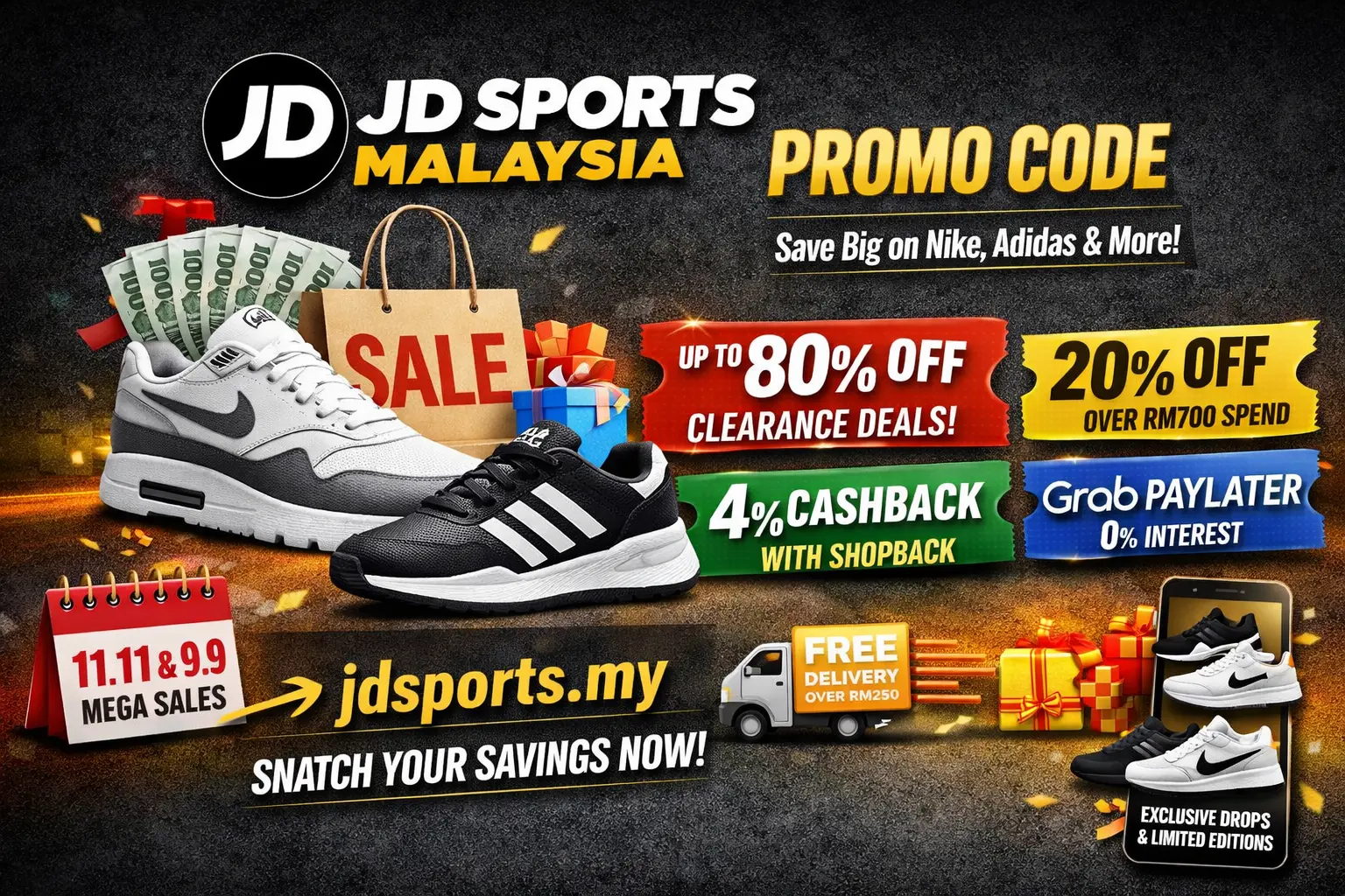 JD Sports Malaysia Promo Code: Every Way to Pay Less on Nike, Adidas & More