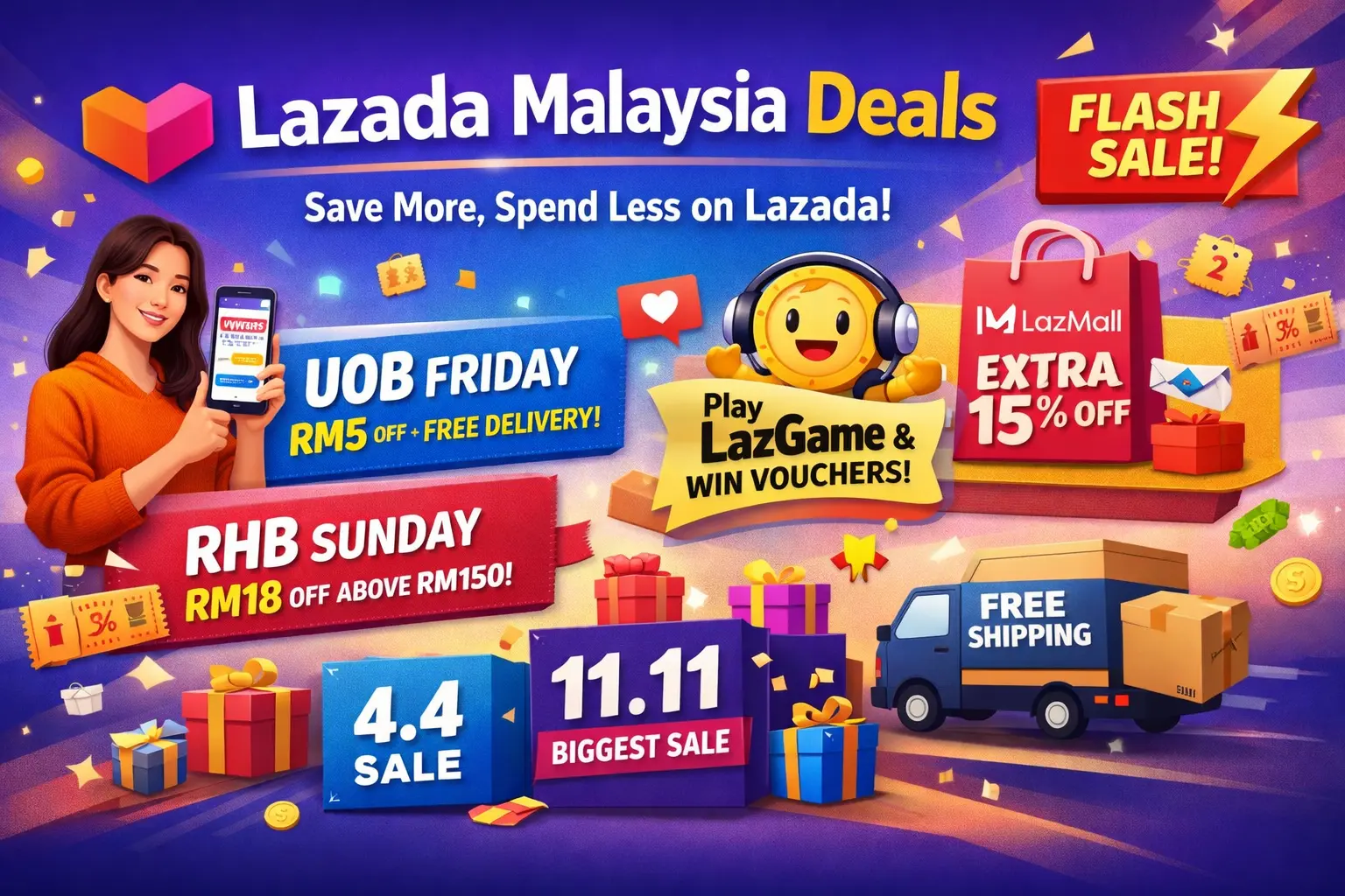 Lazada Malaysia Promo Code: Every Voucher, Flash Sale Code, Bank Deal and LazMall Trick — Full Guide