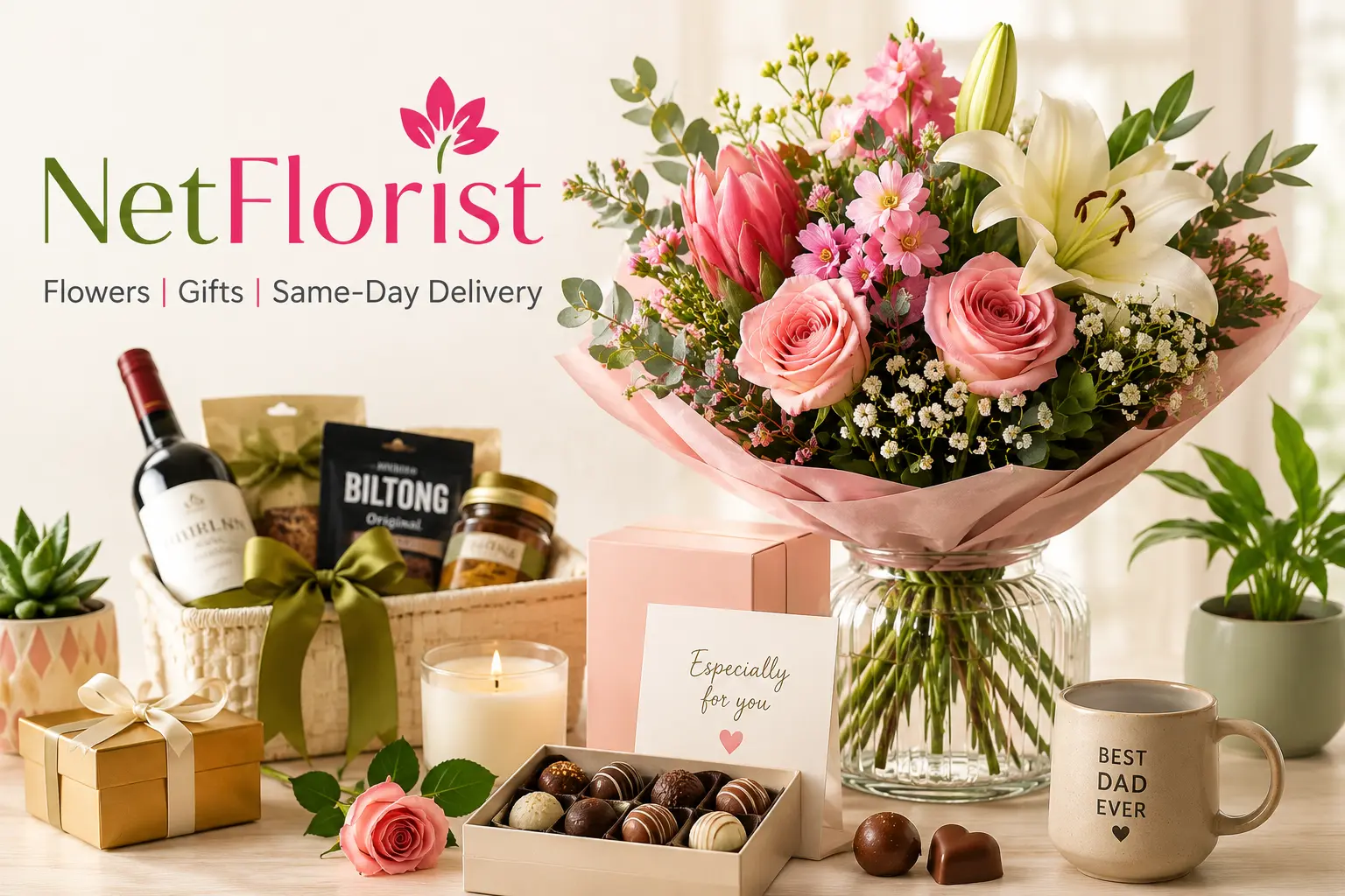 NetFlorist South Africa — Flowers, Gifts, Specials and Discount Codes Explained