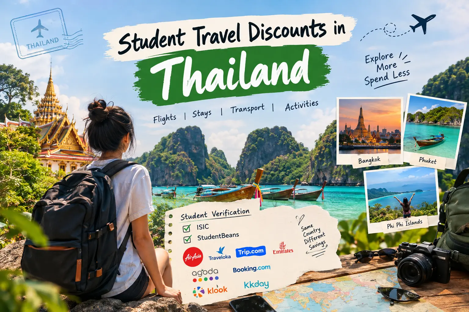 How to Use Student Promo Codes for Hostels and Buses in Thailand
