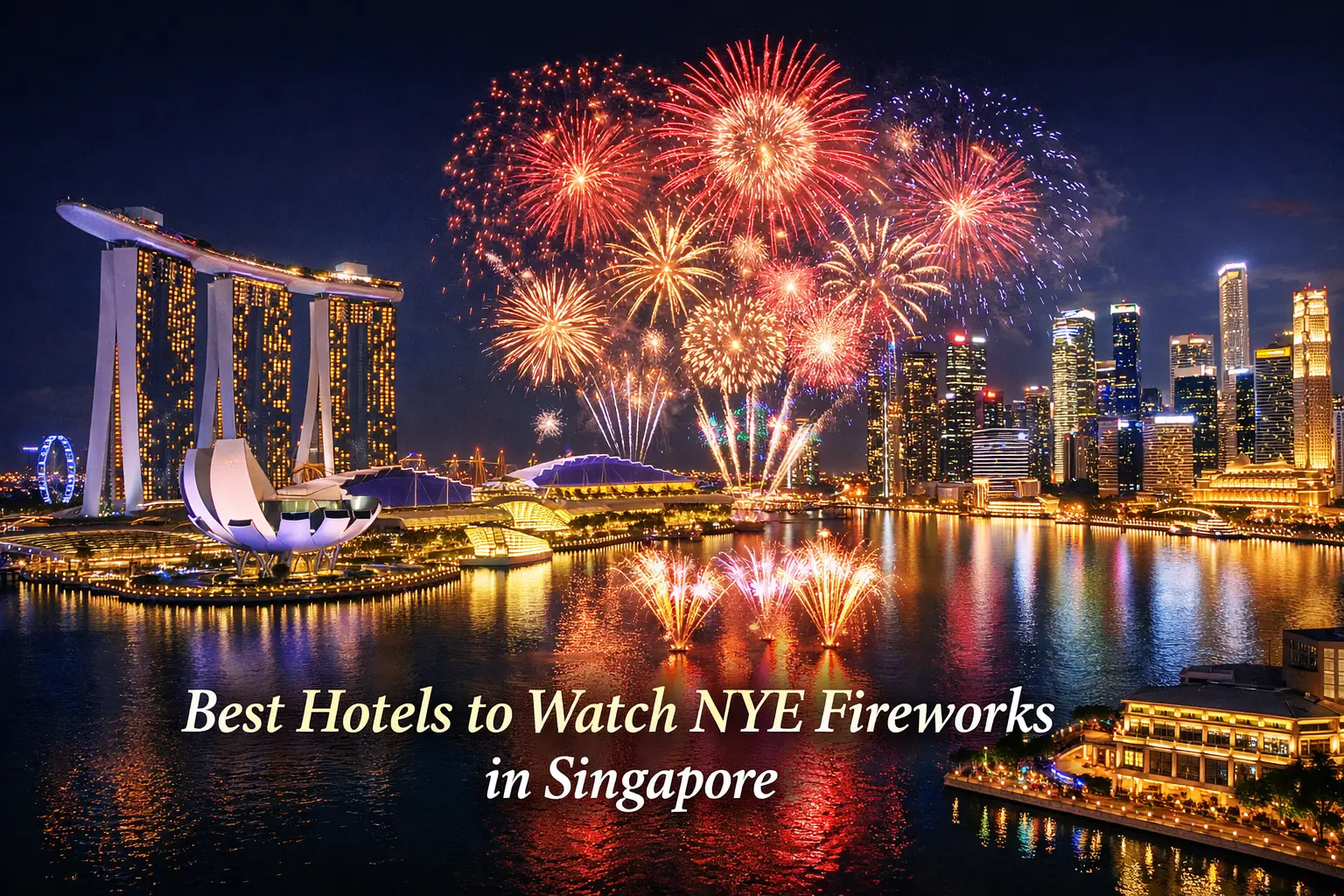 Top 4 Hotels to Watch the New Year's Fireworks in Singapore