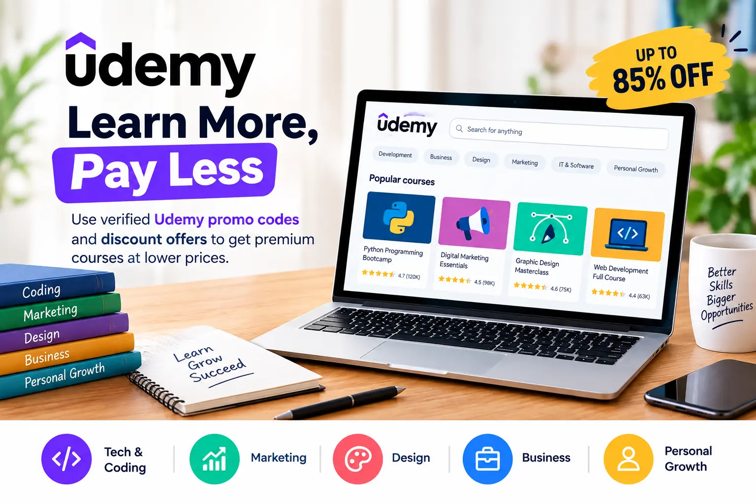 Udemy Coupon Guide: How to Find Free Online Courses and Best Discounts