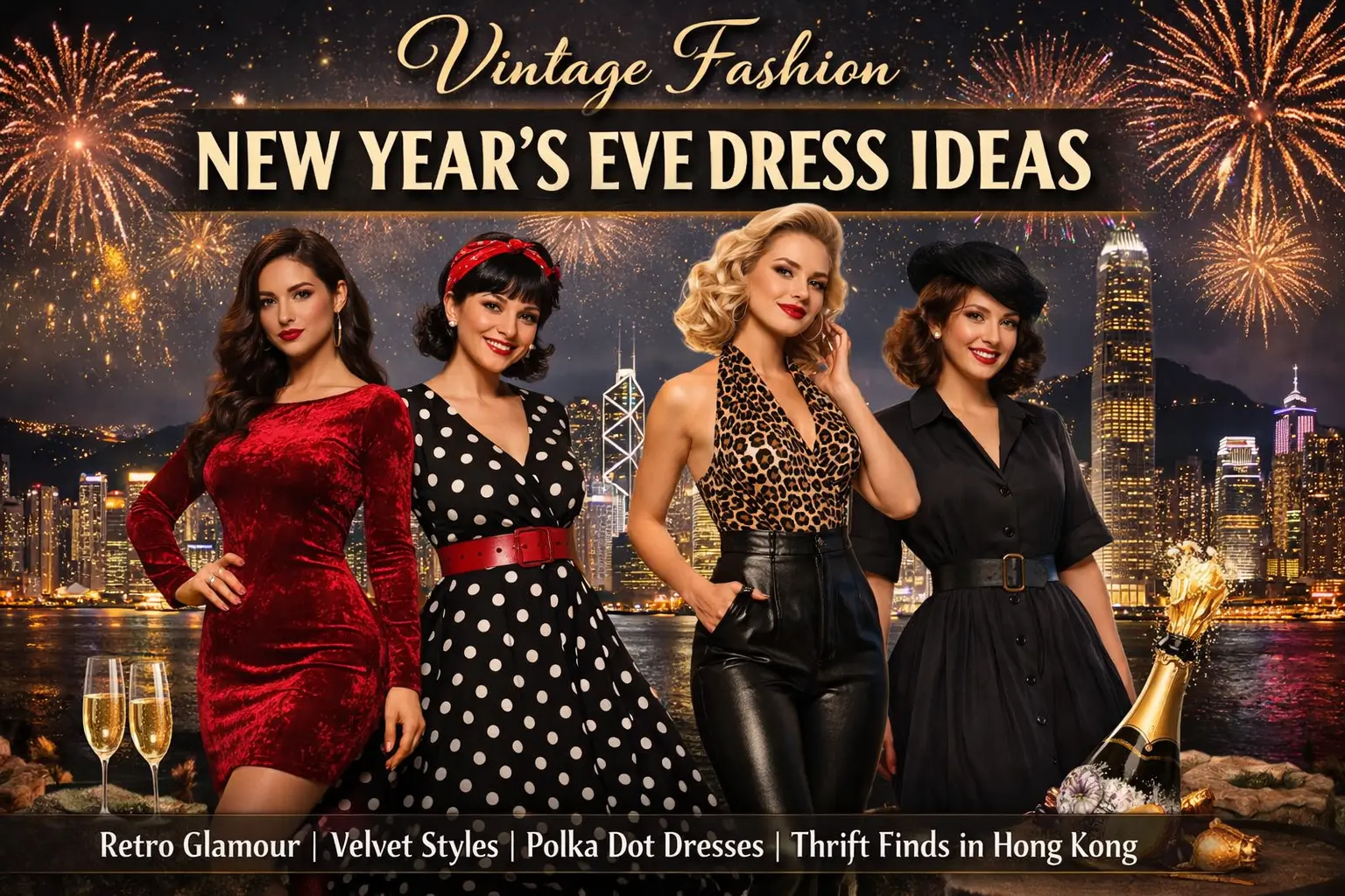 Vintage Fashion New Year's Eve Dress Ideas