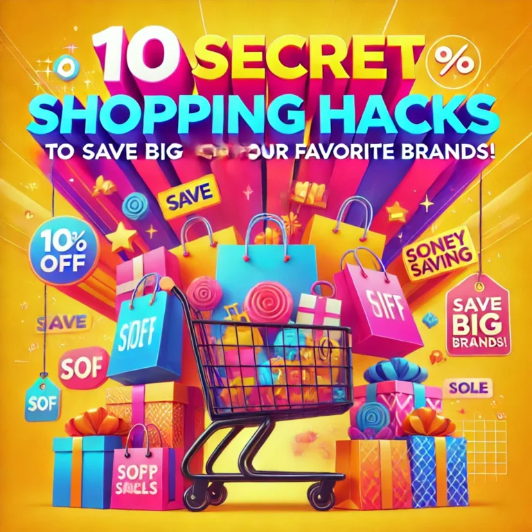 10 Secret Shopping Hacks