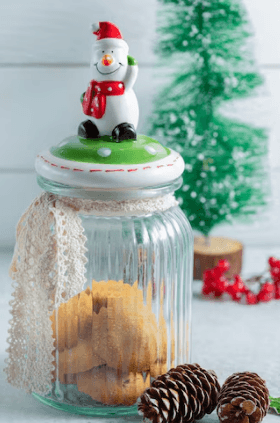 Christmas Gift - Snow Jar