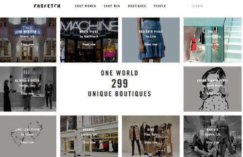 Farfetch fashion in Hong Kong