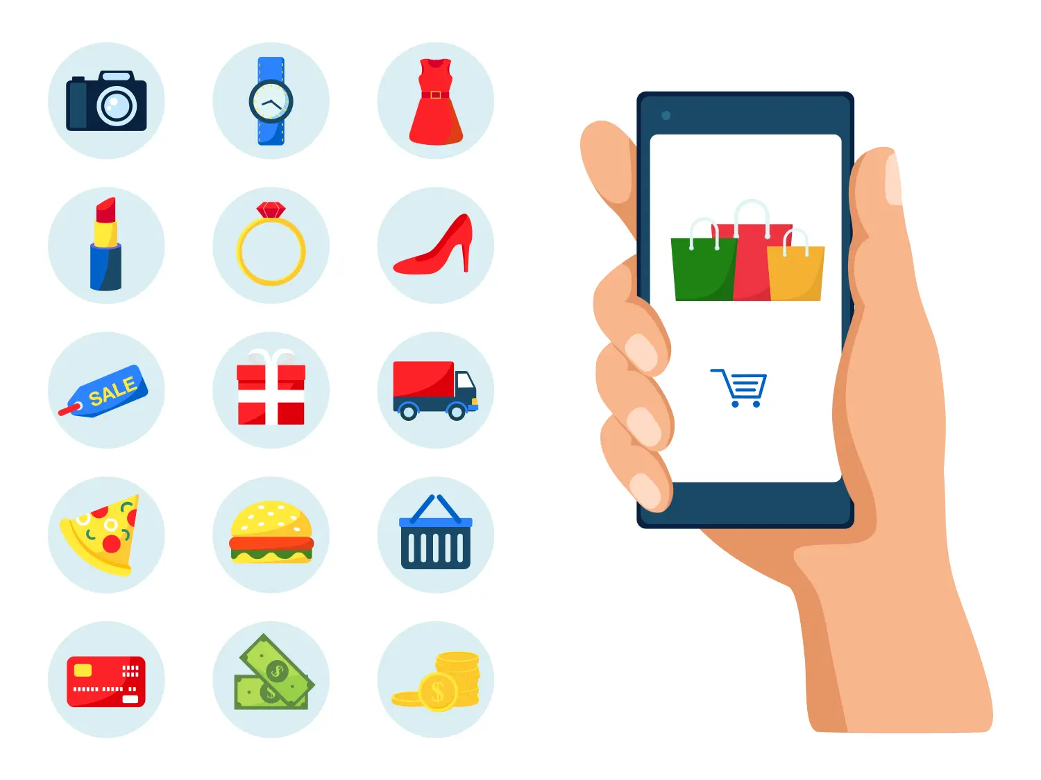 Mobile shopping with coupon codes for real savings at checkout