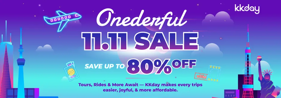 KKDay 11.11 Sale